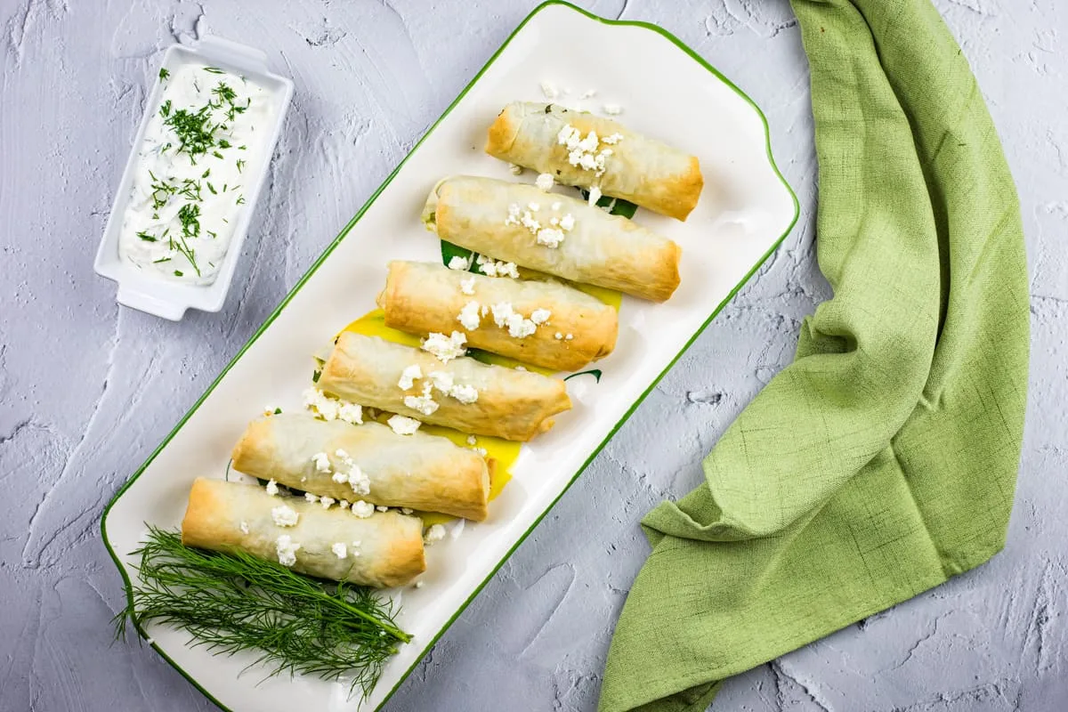 Spanakopita Rolls
