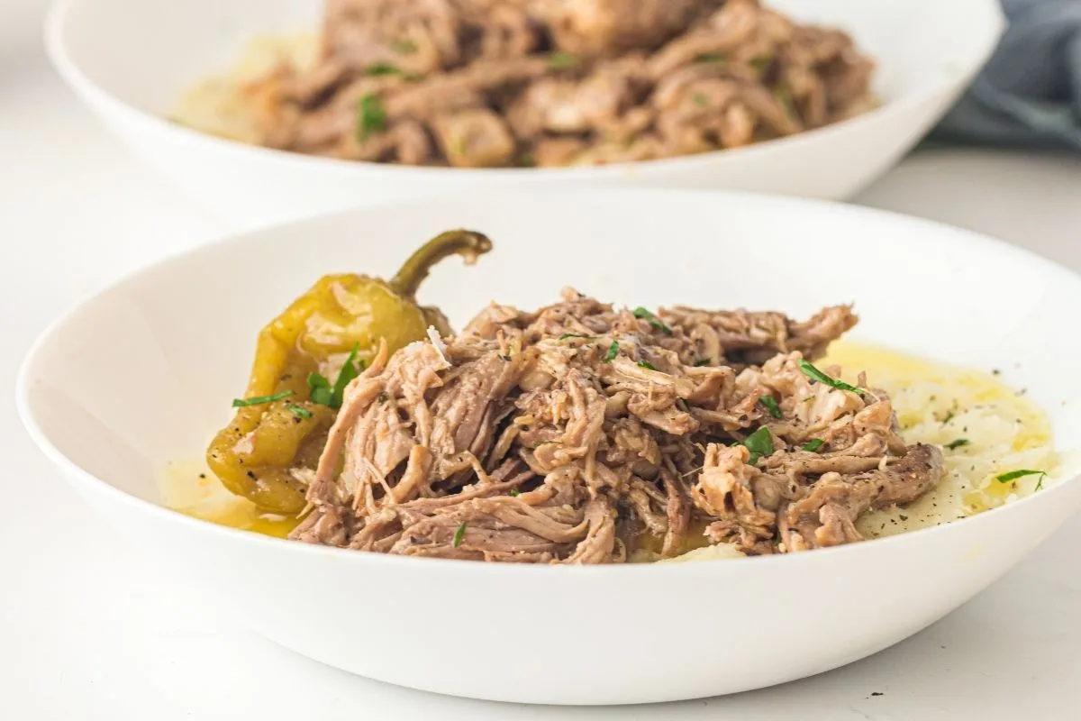 Slow Cooker Mississippi Pork Roast