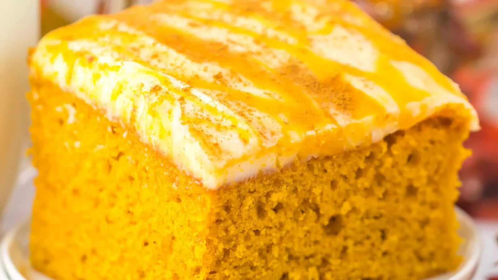 Pumpkin Caramel Cake