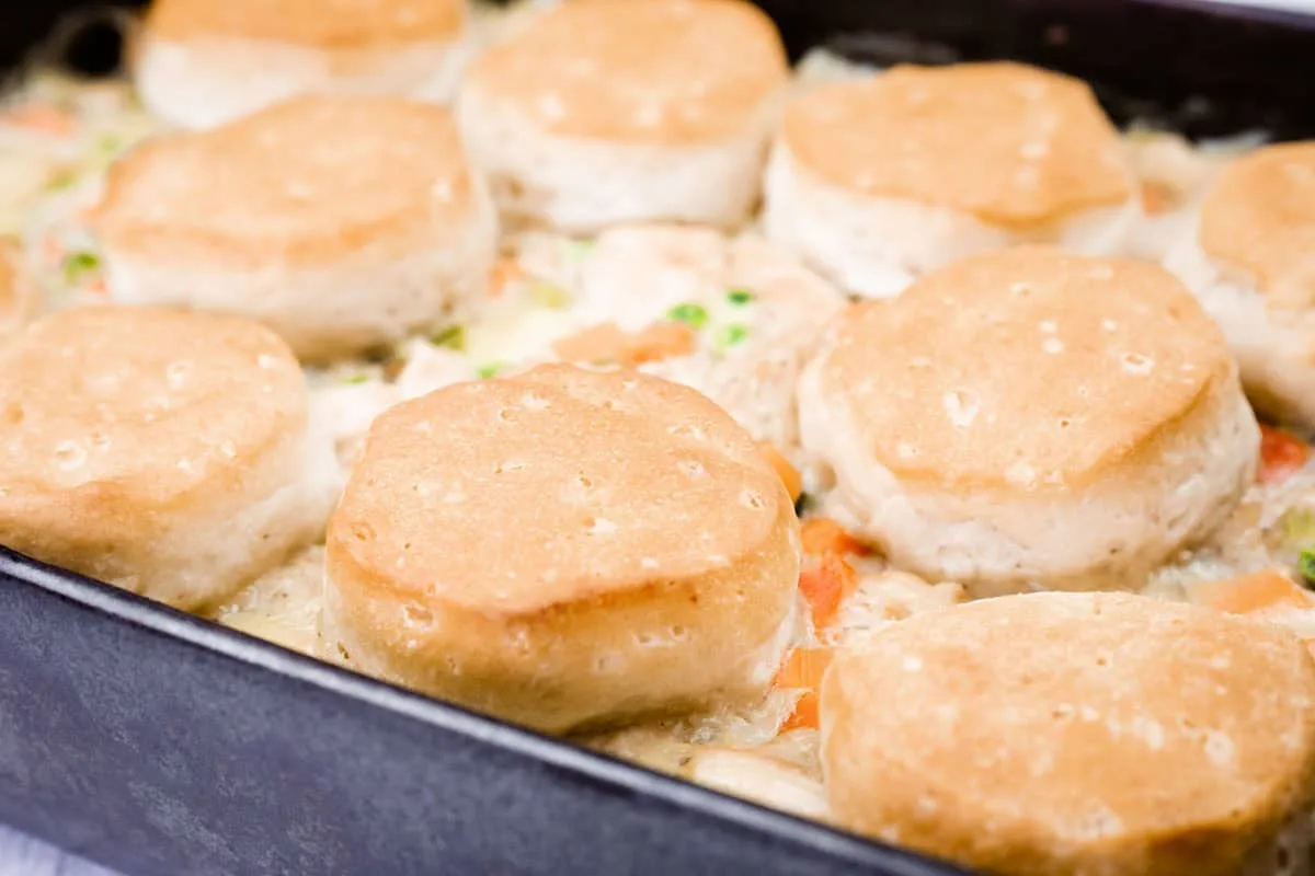 Biscuit-Topped Chicken Pot Pie