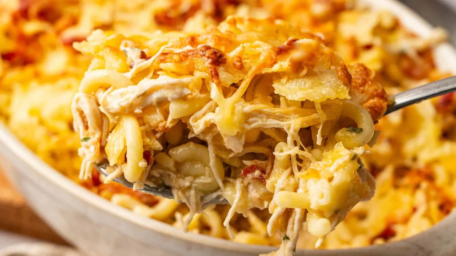 Chicken Bacon Ranch Casserole
