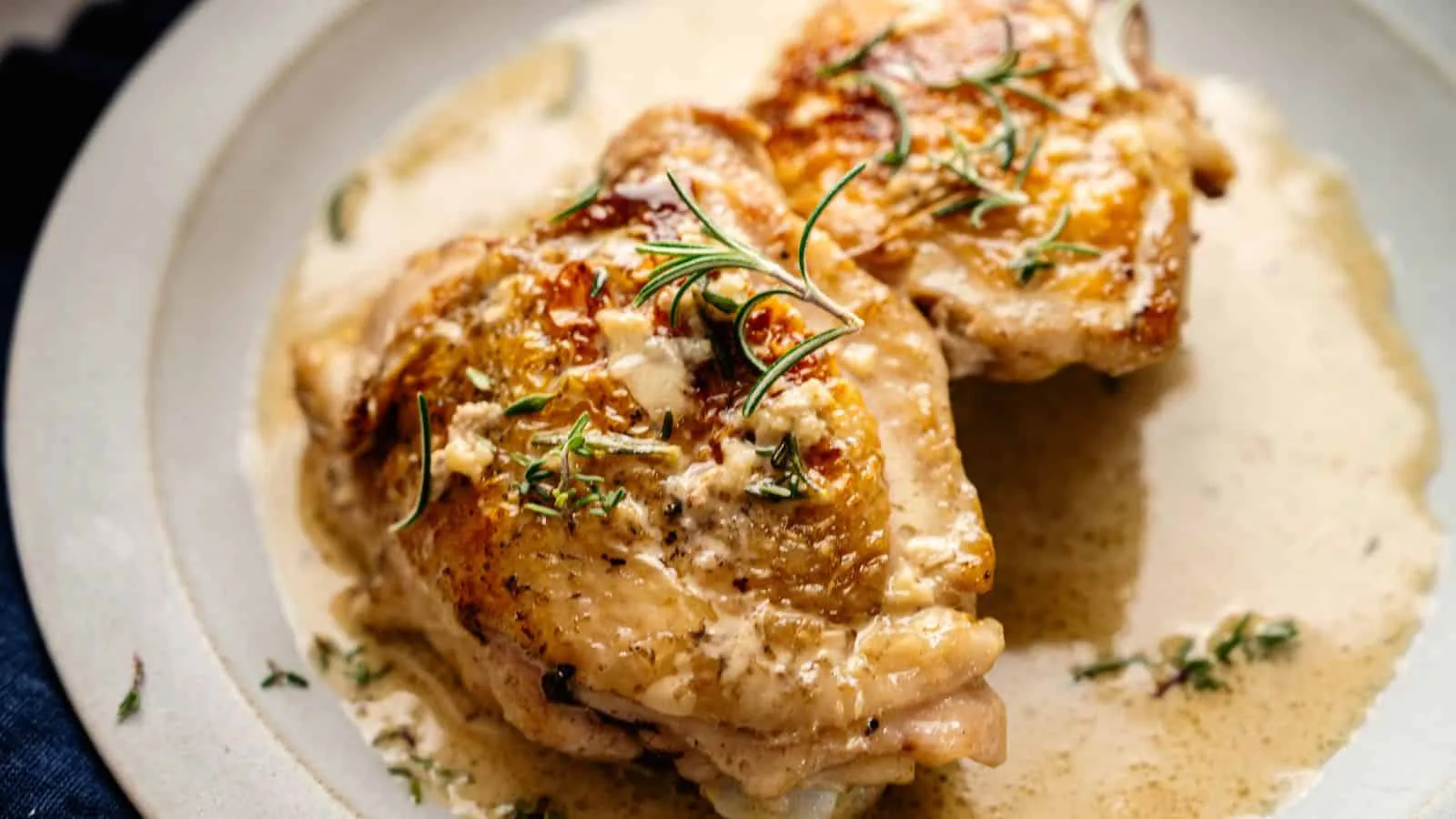 Tuscan Chicken Thighs