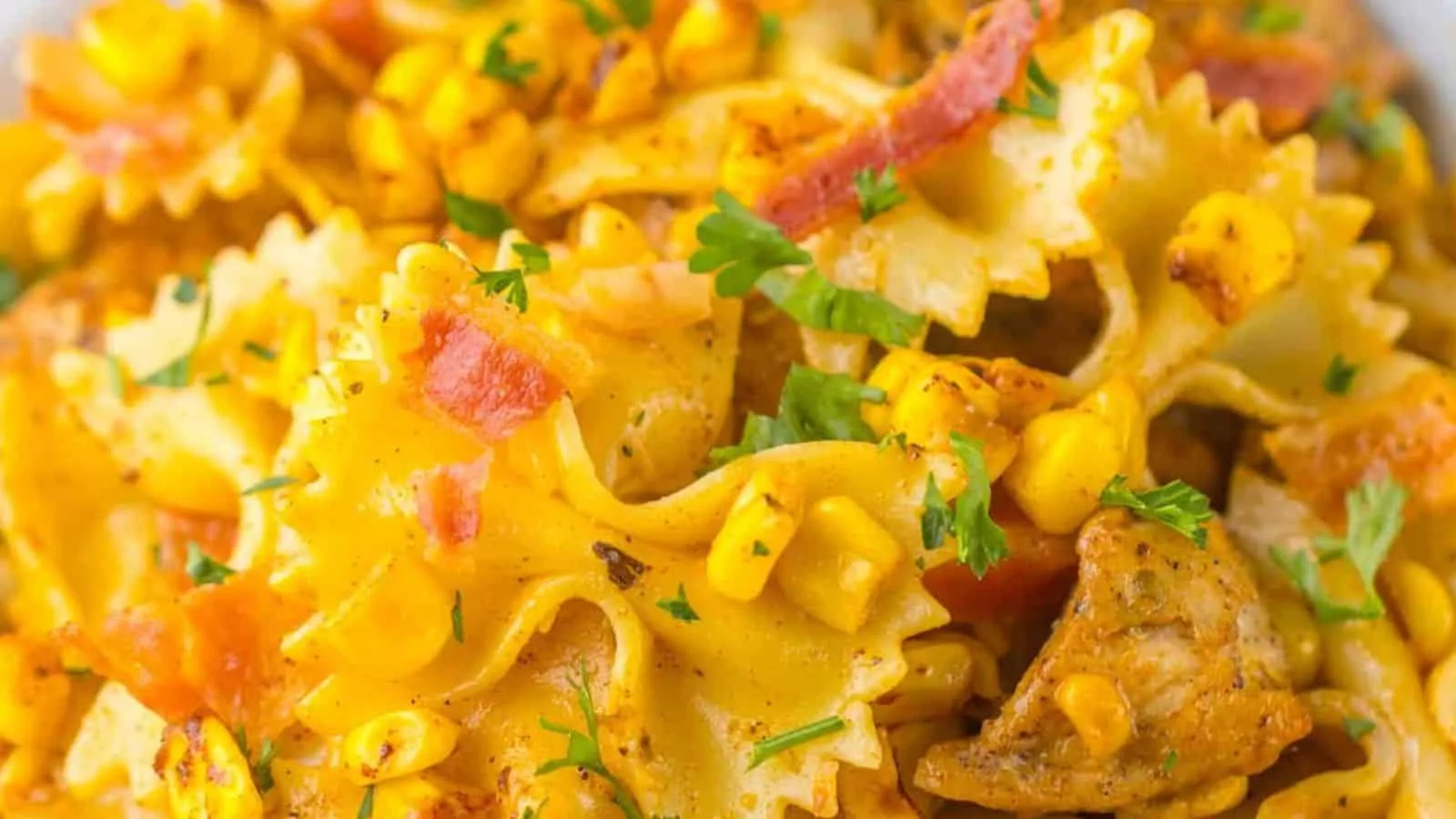 Chicken and Corn Pasta