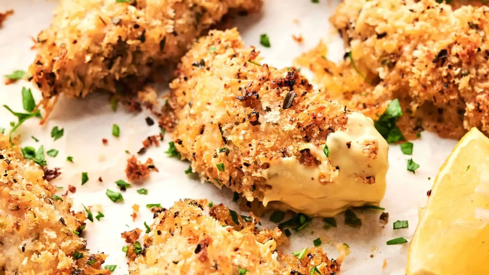 Sheet Pan Parmesan Crusted Chicken
