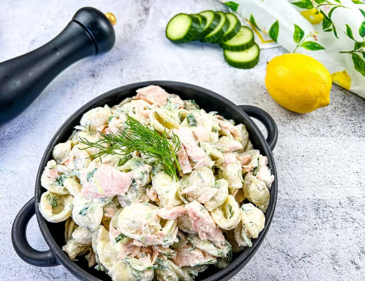 Salmon Pasta Salad
