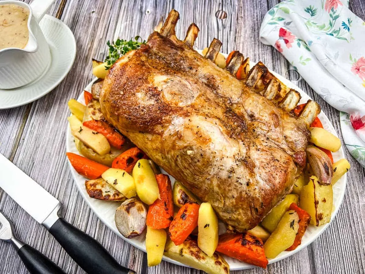 Roast Pork with Apples