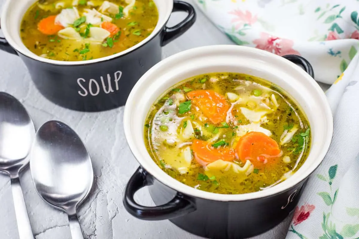 Rotisserie Chicken Noodle Soup