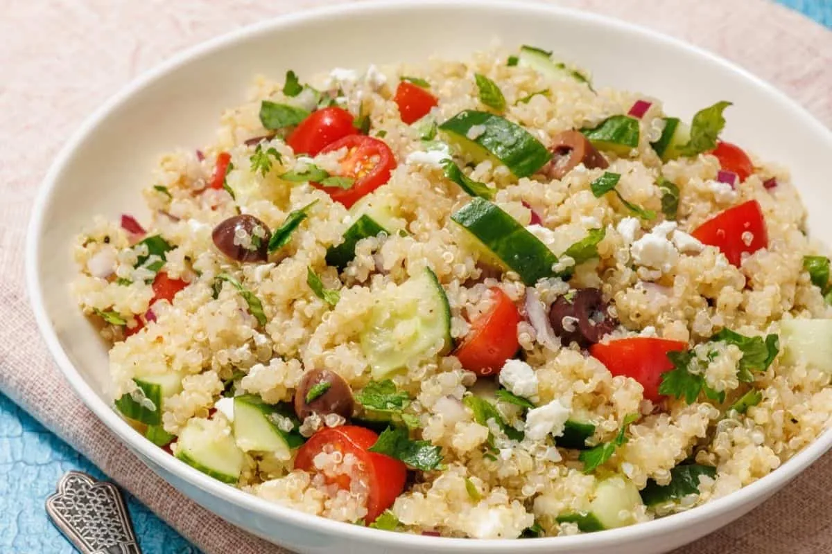 Mediterranean Quinoa Salad