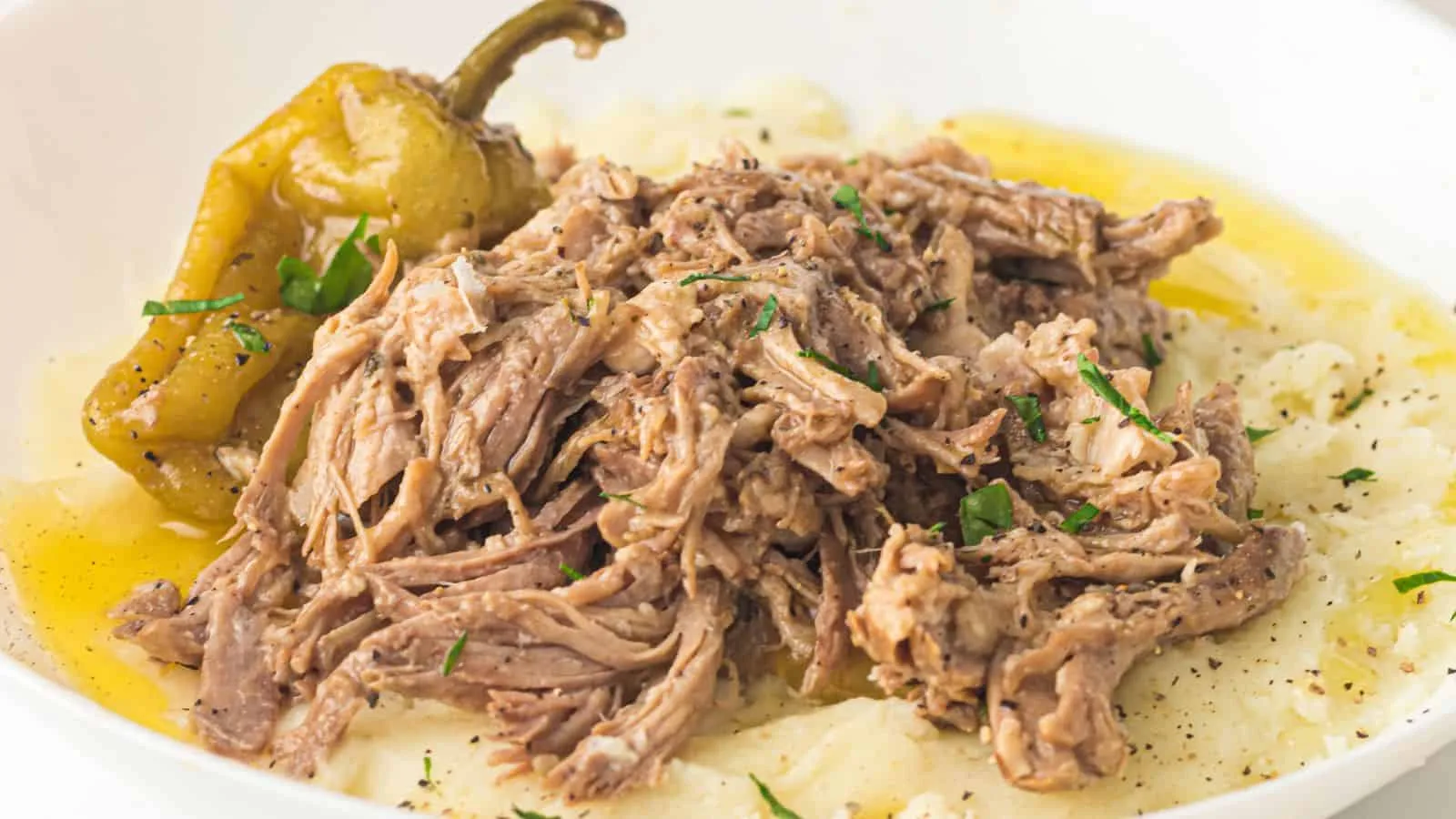 Slow Cooker Mississippi Pork Roast