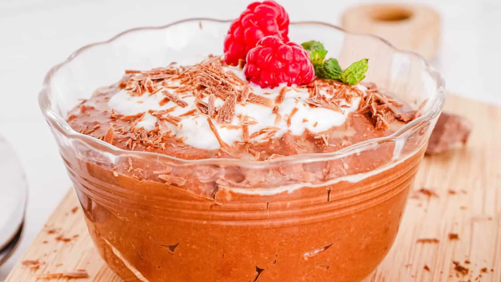 Vegan Chocolate Coconut Mousse