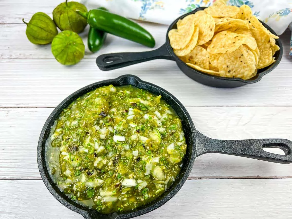 Roasted Tomatillo Salsa