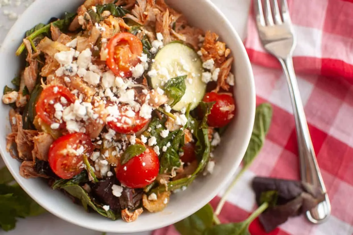 Buffalo Chicken Salad with Blue Cheese