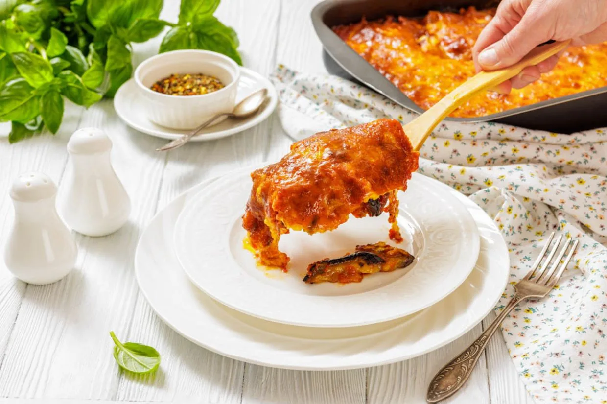 Eggplant Parmigiana (Sicilian Style)