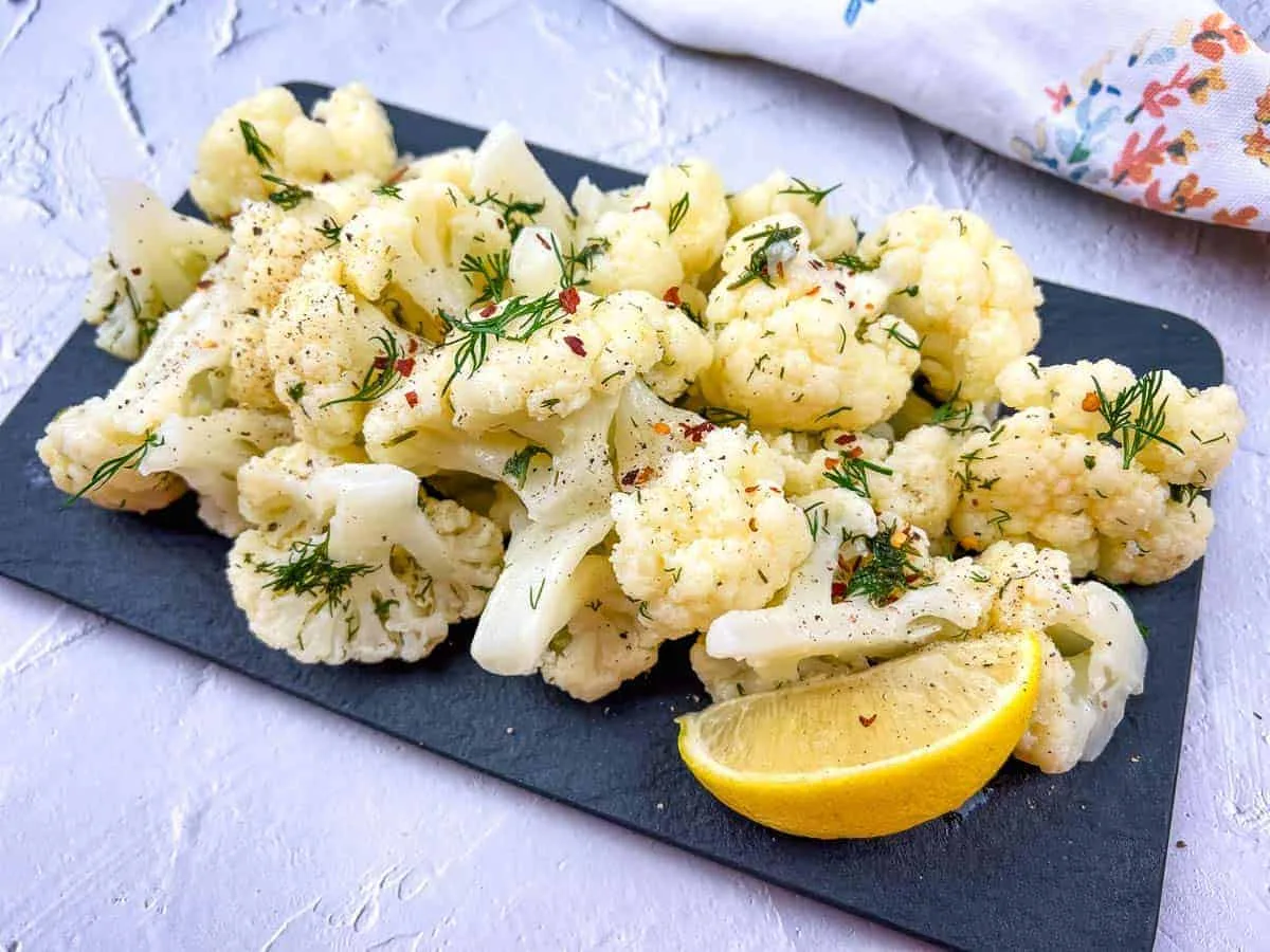 Cauliflower with Lemon and Dill