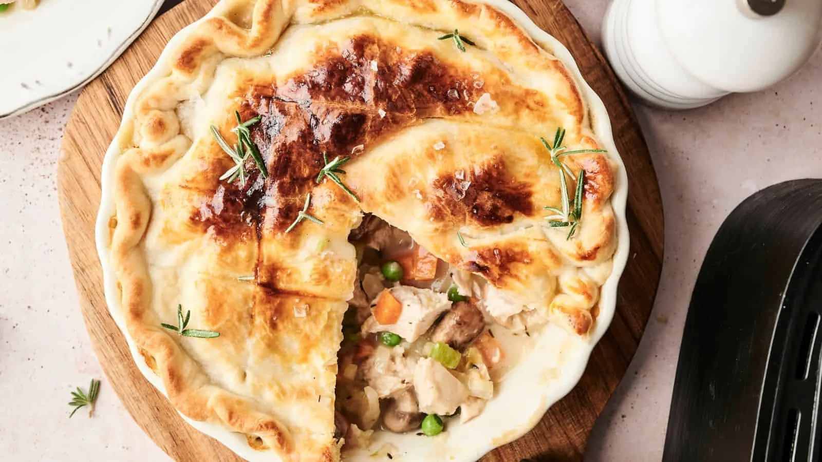 Air Fryer Turkey Pot Pie