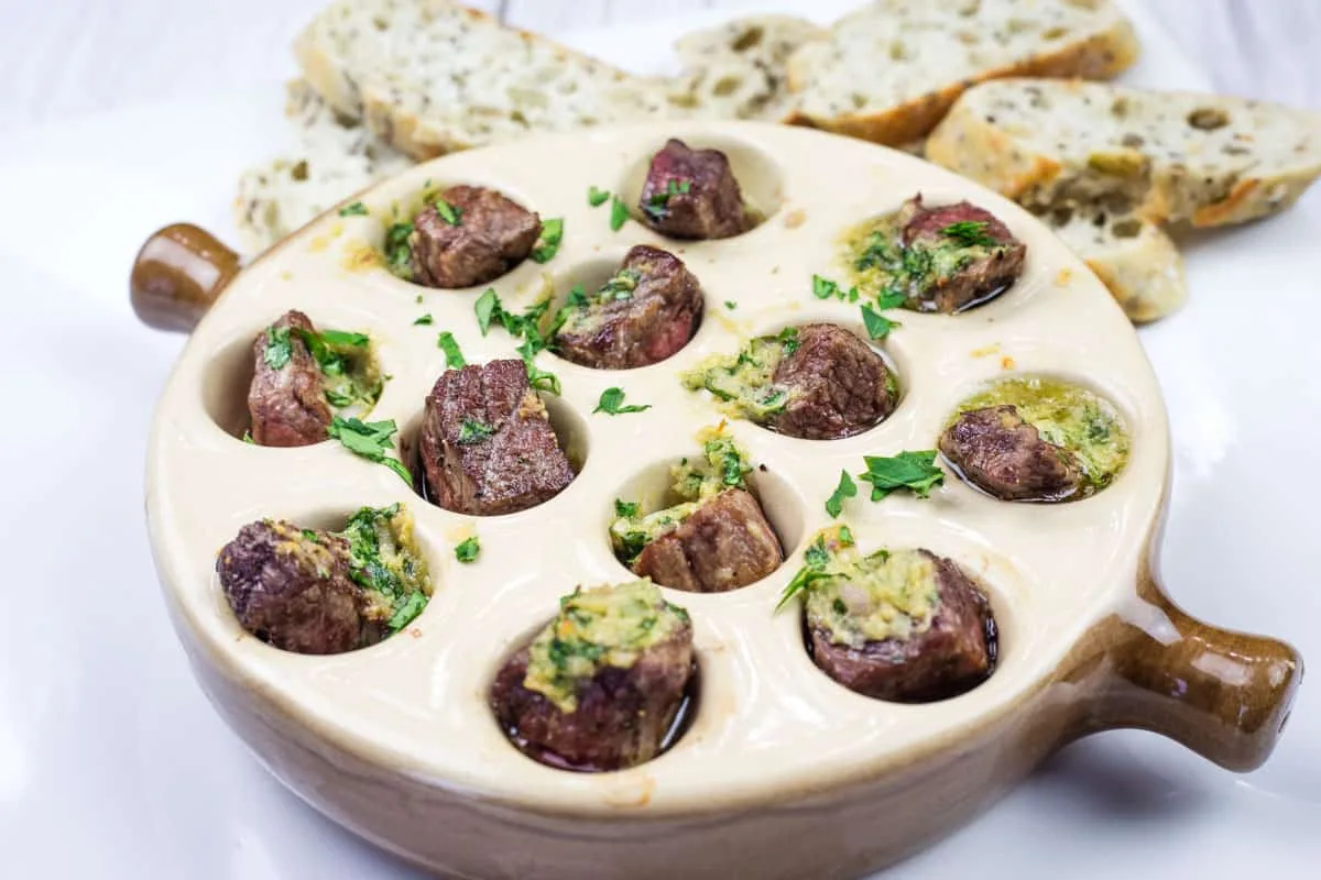 Escargot-Style Garlic Butter Steak Bites