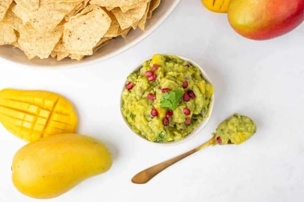 Tropical Mango Guacamole