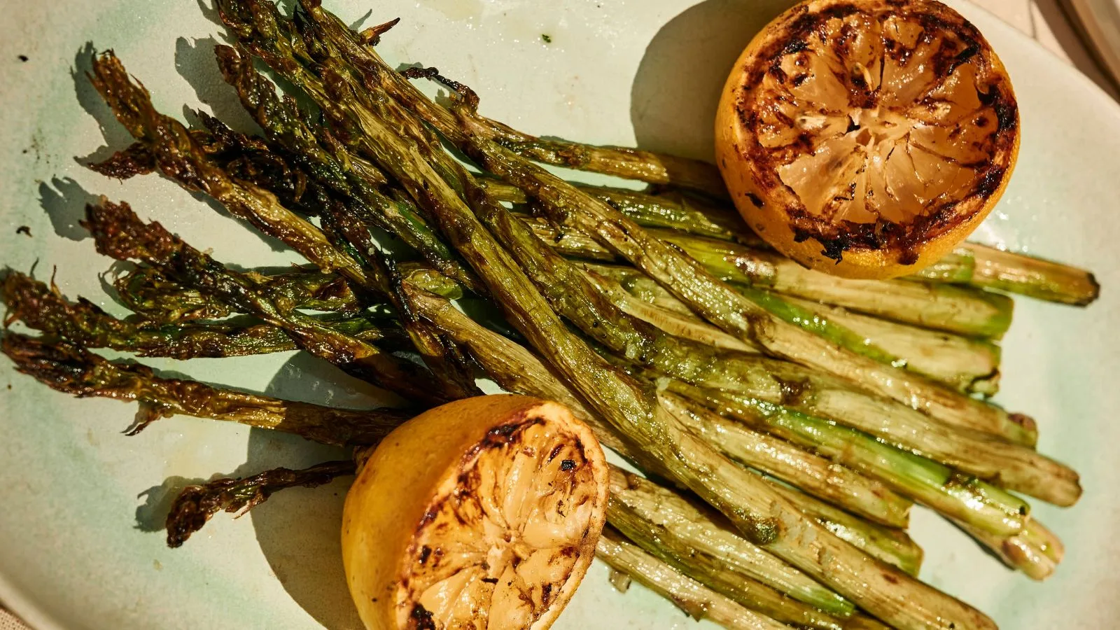 Charred Grilled Asparagus
