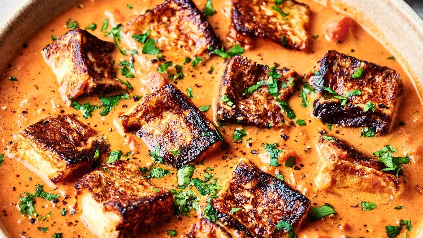 Halloumi Stroganoff