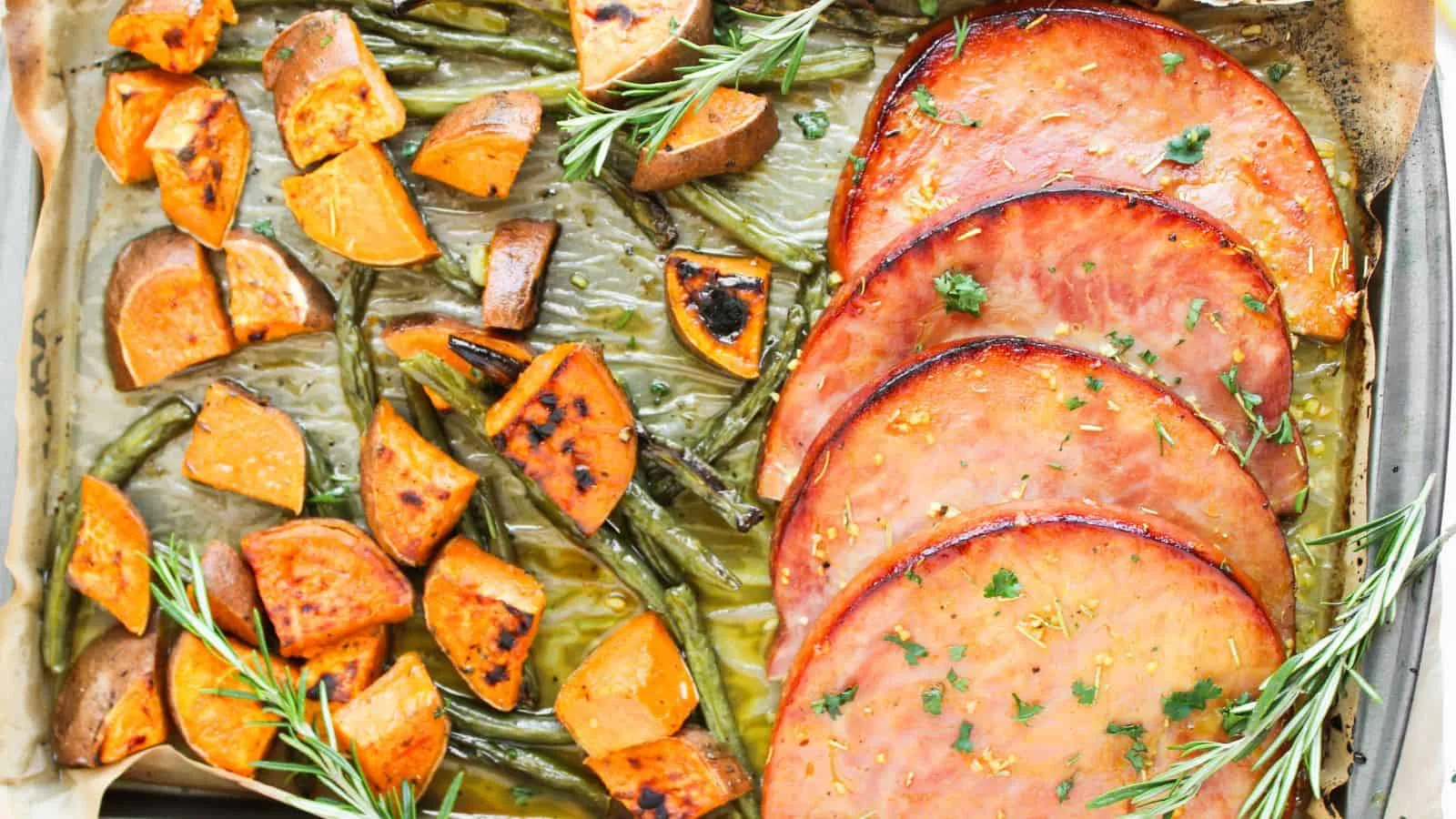 Brown Sugar Ham and Veggies