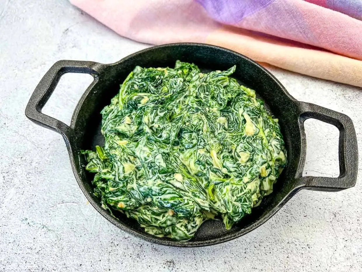 Creamed Spinach with Mascarpone
