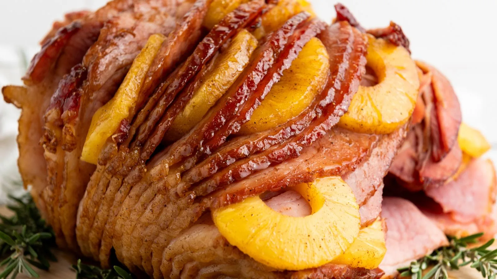 Brown Sugar and Pineapple Ham