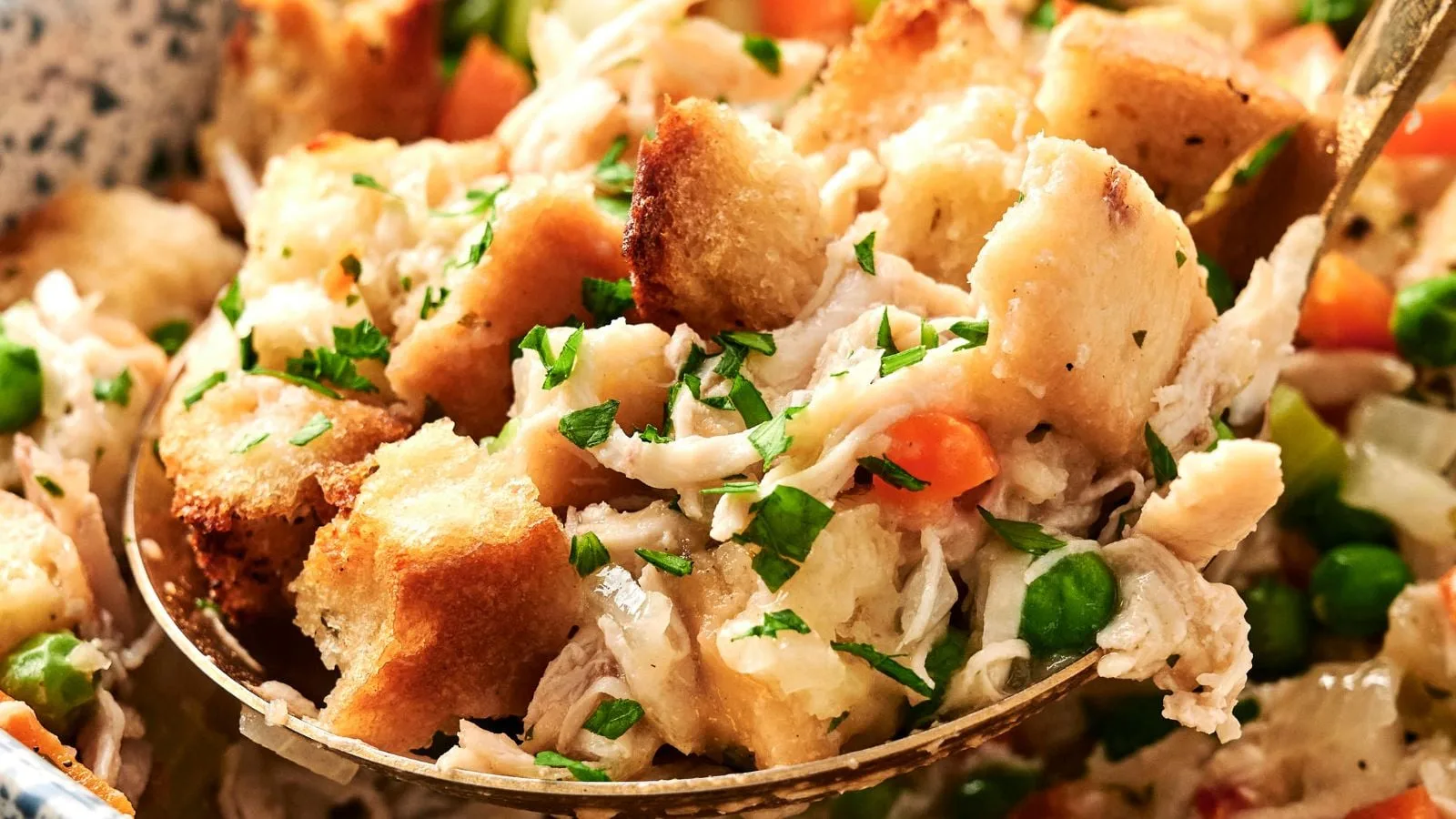 Chicken and Stuffing Casserole