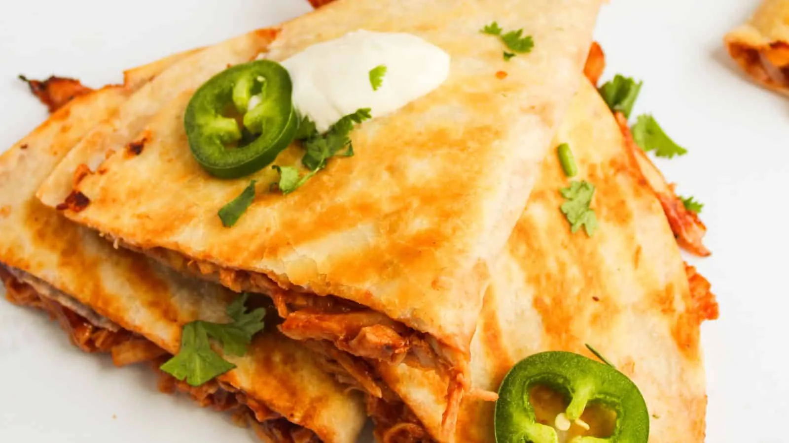 BBQ Chicken Quesadilla