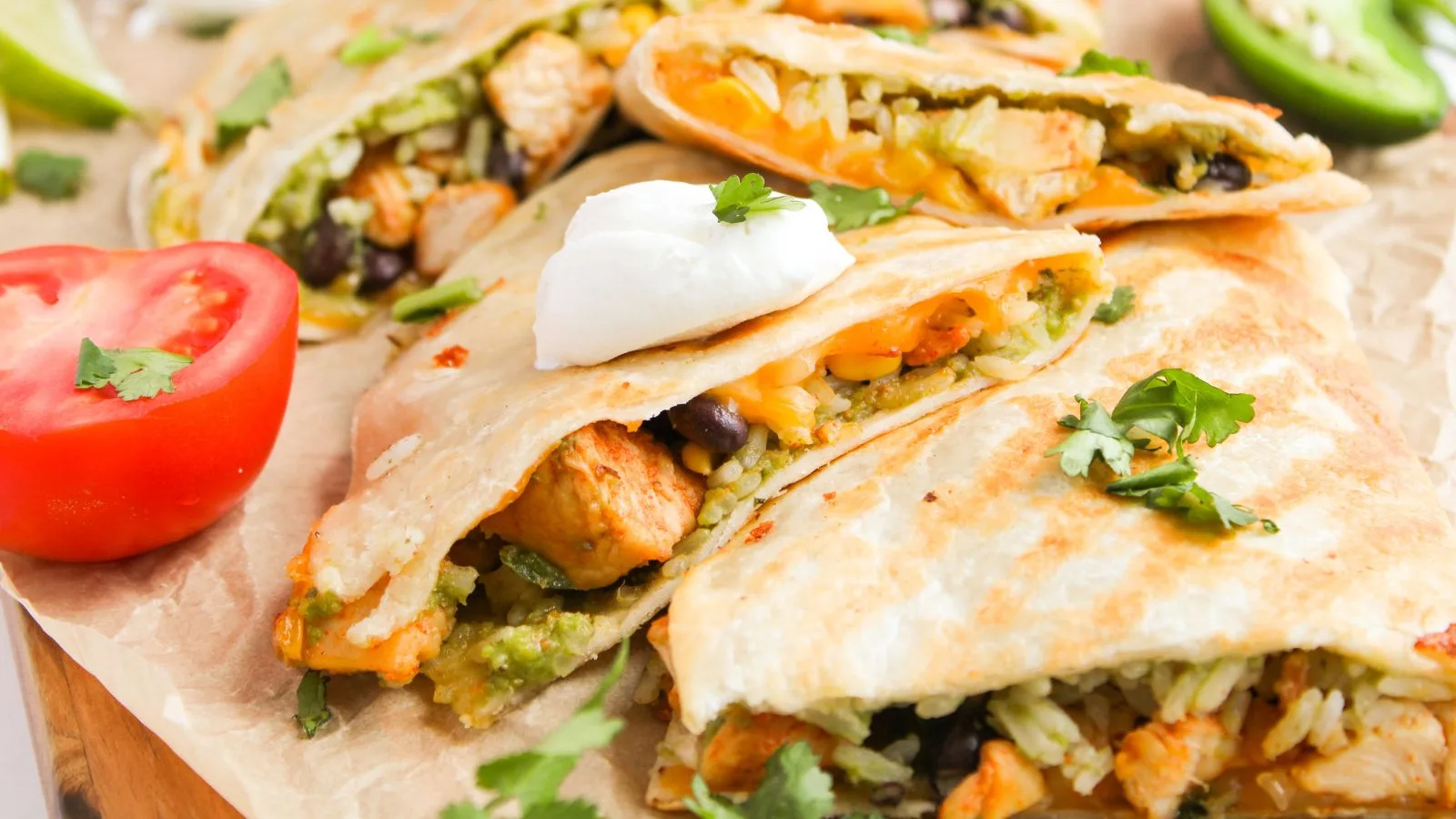 Southwestern Chicken Quesadillas