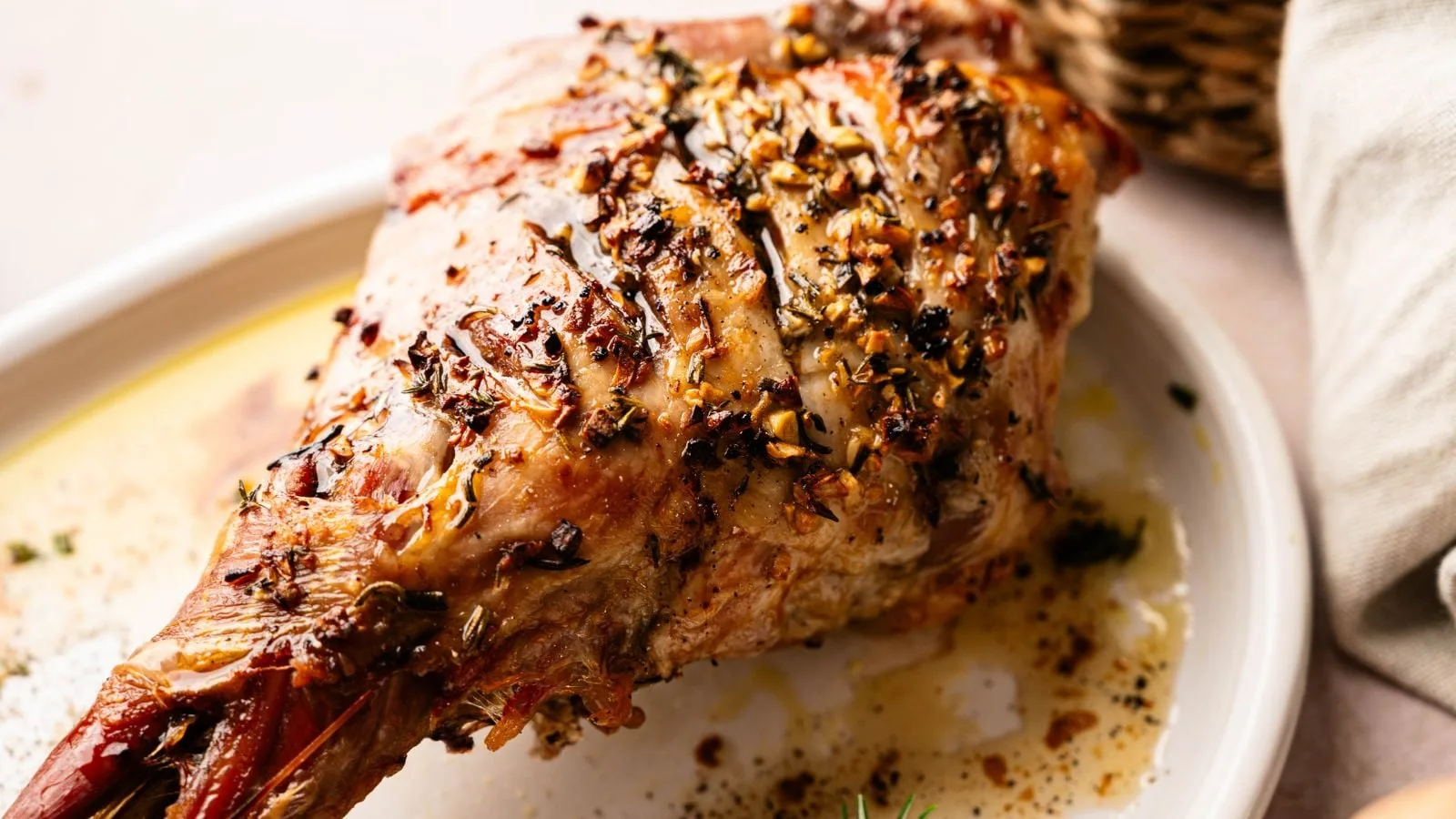 Slow Roast Leg of Lamb
