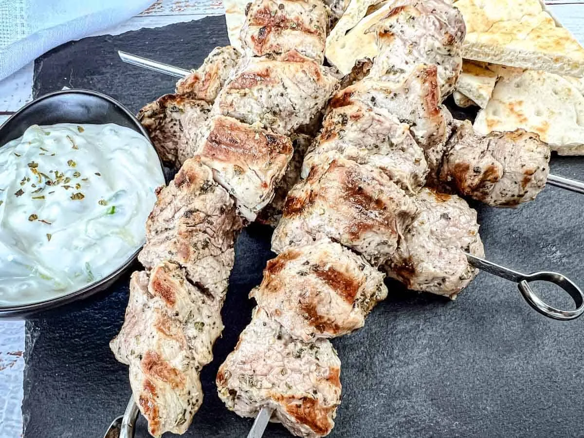 Classic Pork Souvlaki