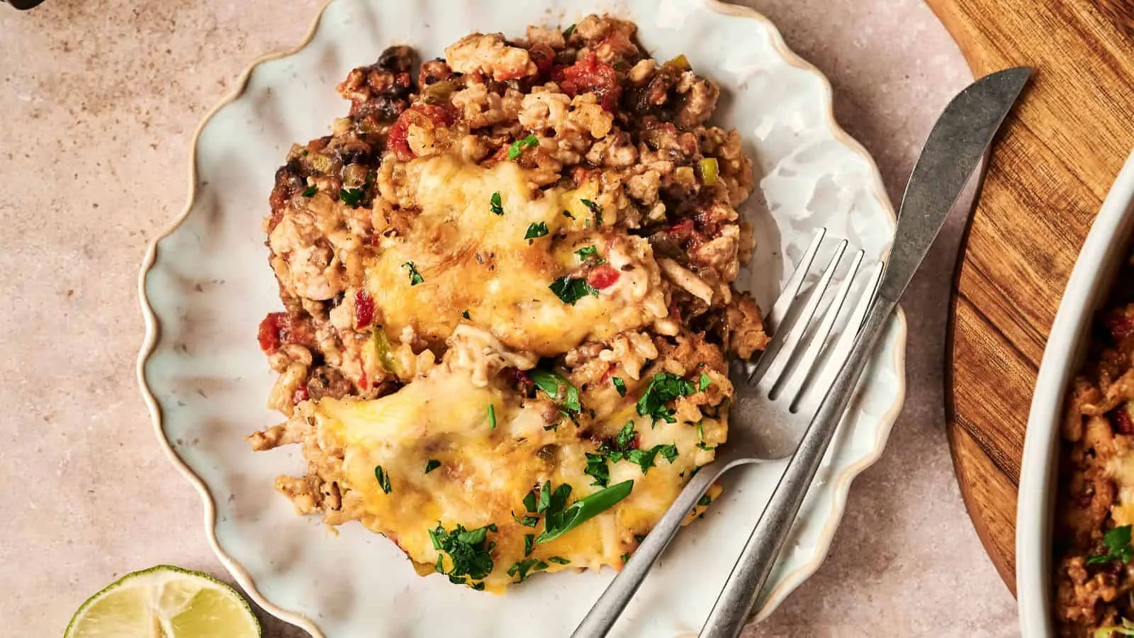 Air Fryer Mexican Casserole