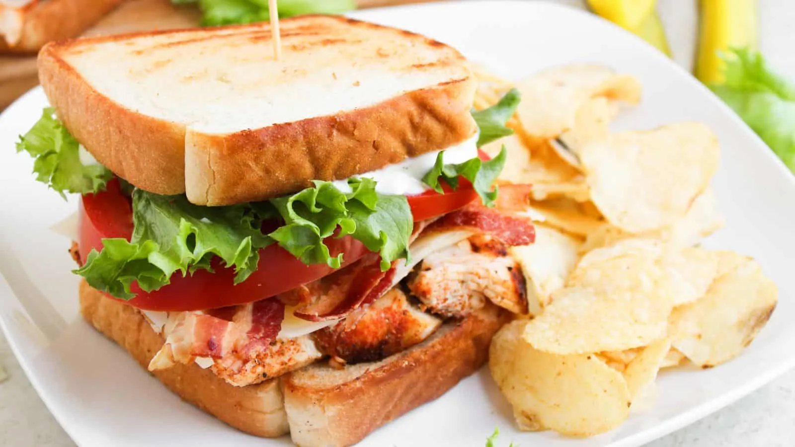 Blackened Chicken Clubs