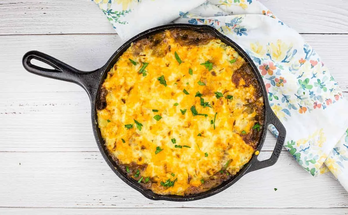Leftover Roast Beef Shepherd's Pie