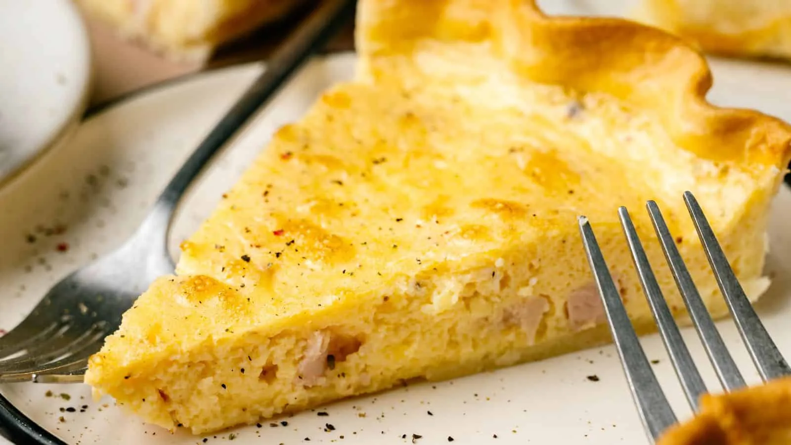 Ham and Cheese Quiche