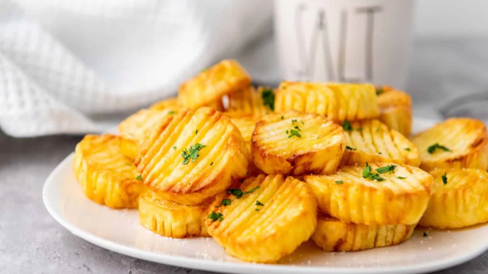 Air Fryer Accordion Potatoes