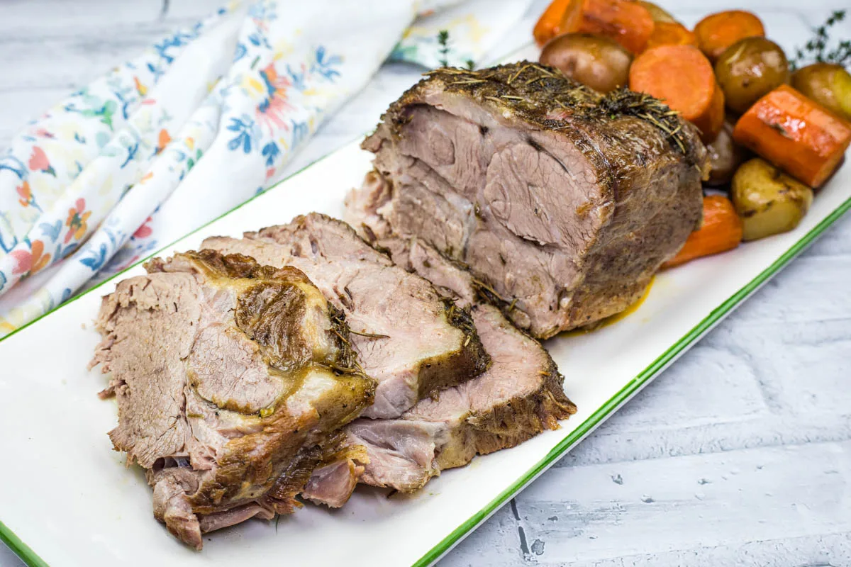Classic Slow Cooker Herb-Crusted Pork Roast
