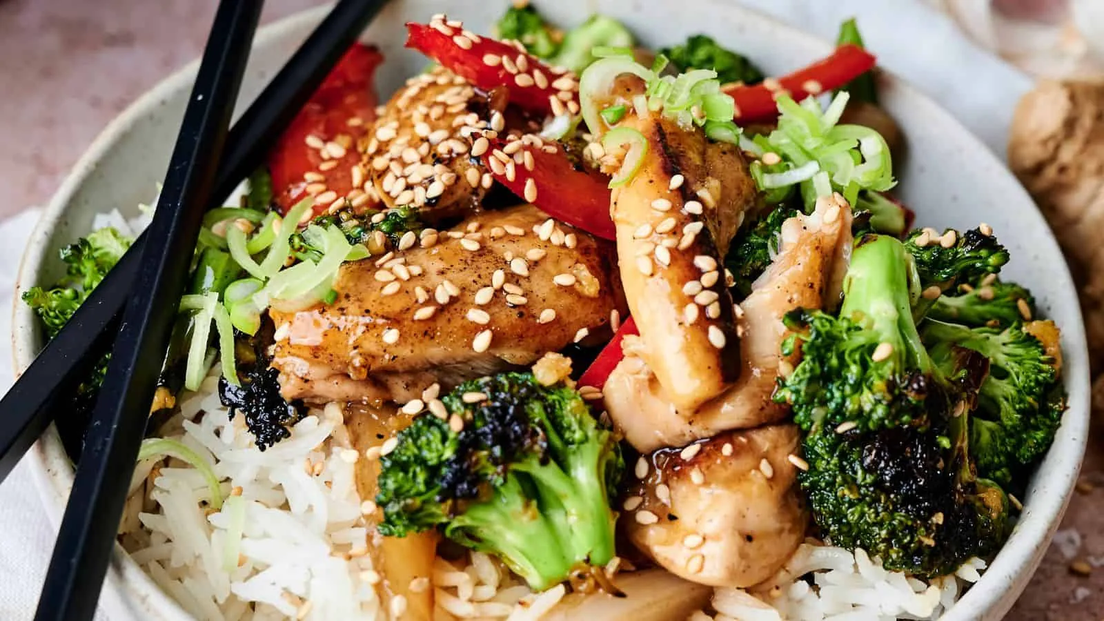 Teriyaki Chicken Stir Fry