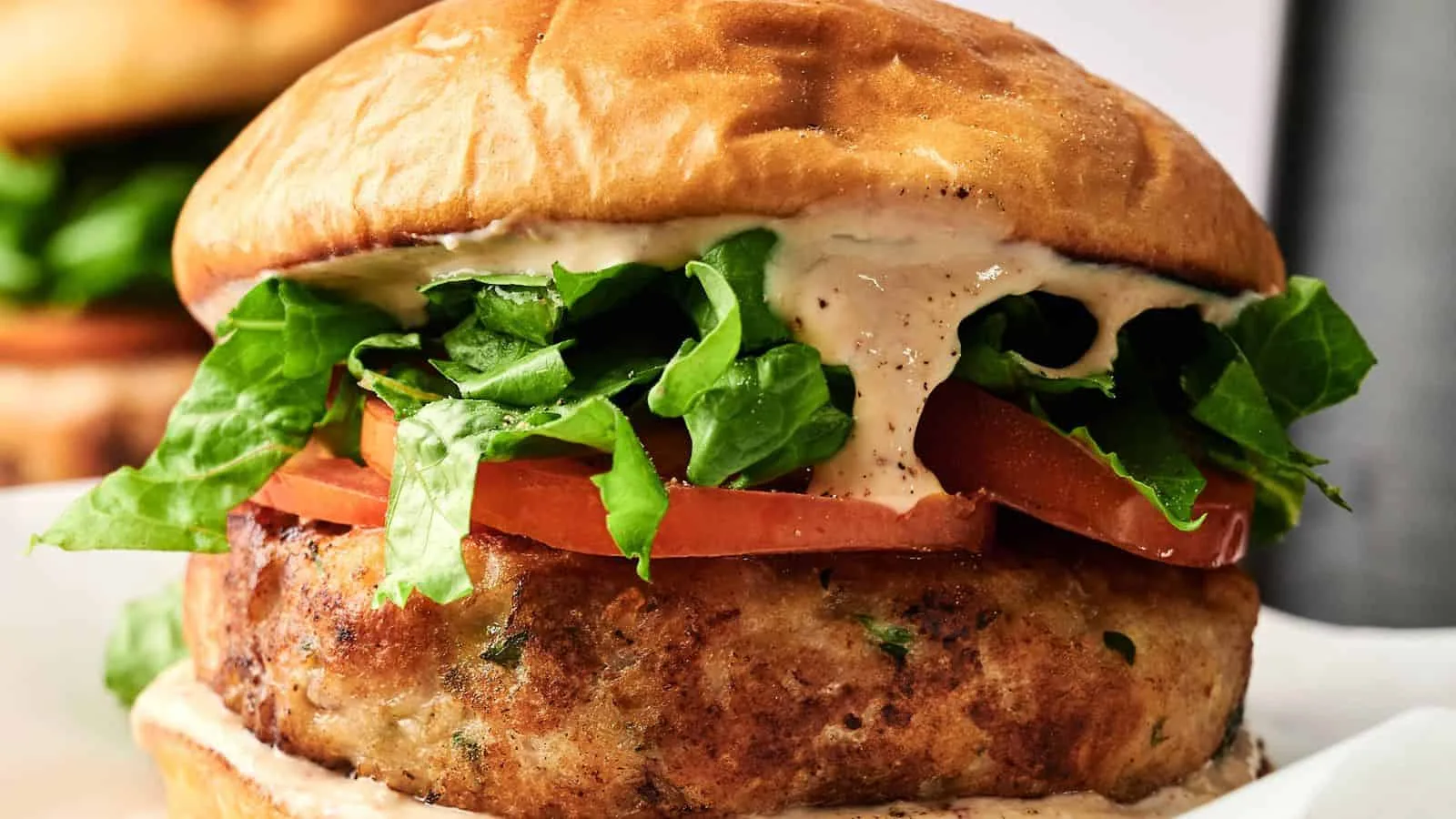 Air Fryer Turkey Burger