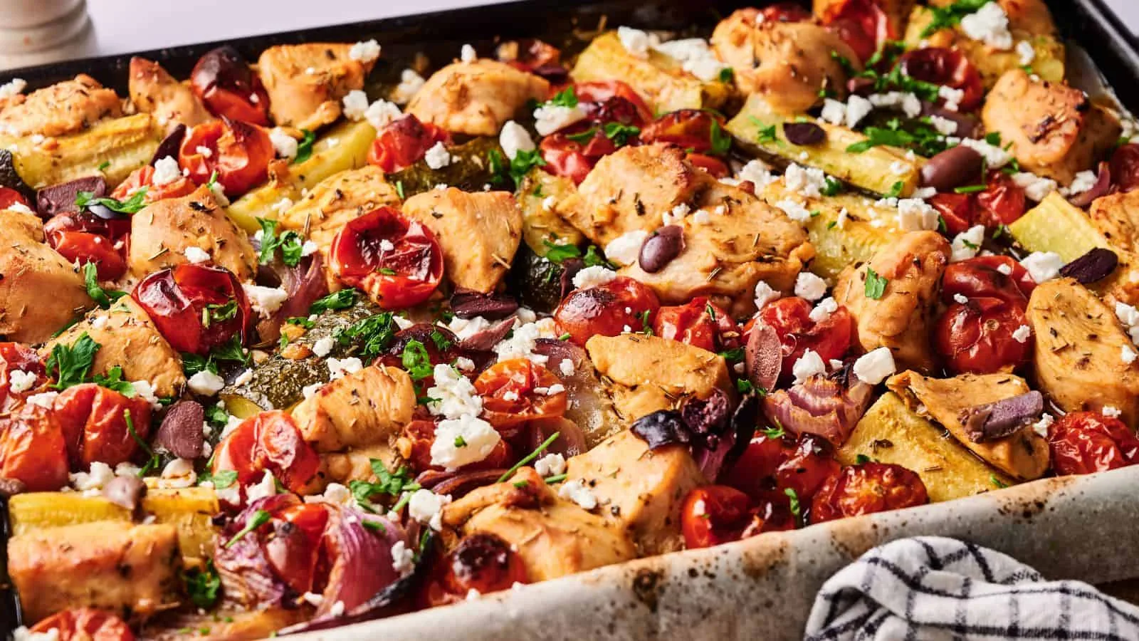 Sheet Pan Greek Chicken