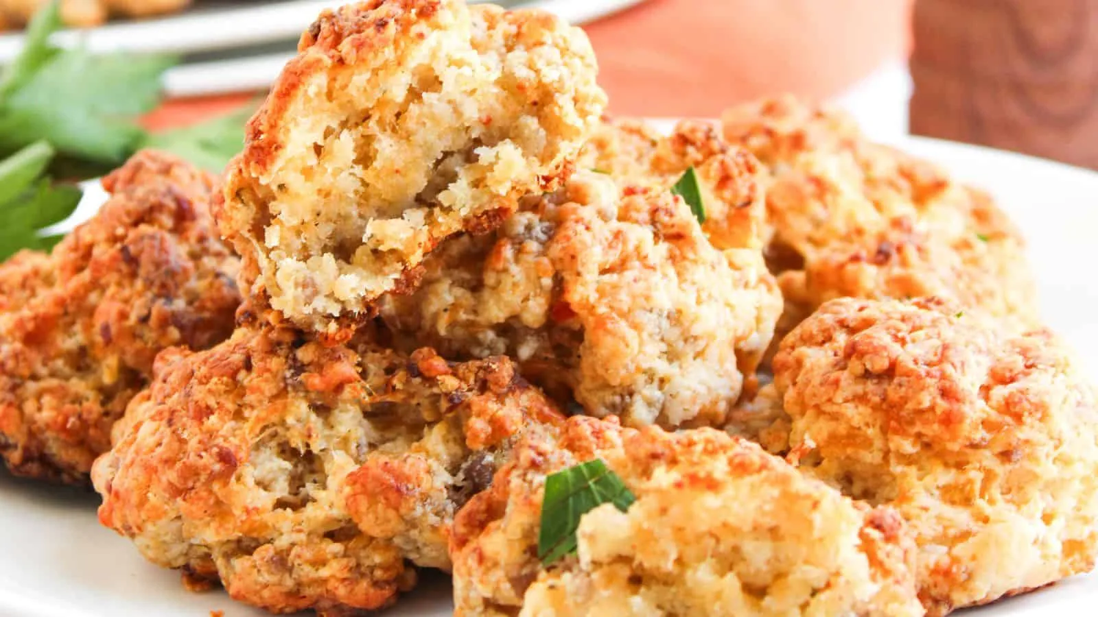 Cheddar Bay Sausage Balls