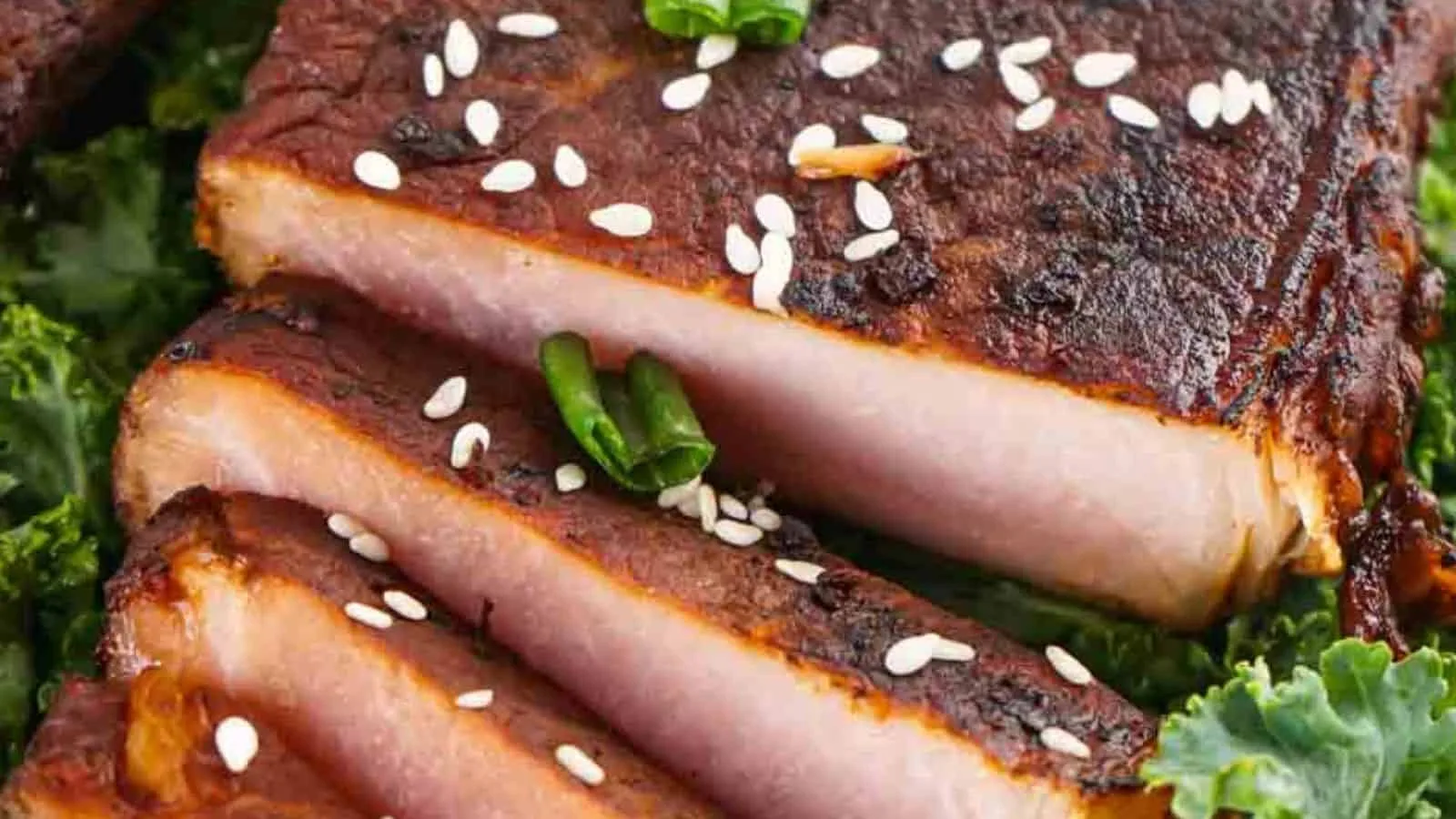 Sweet Asian Style Pork Chops