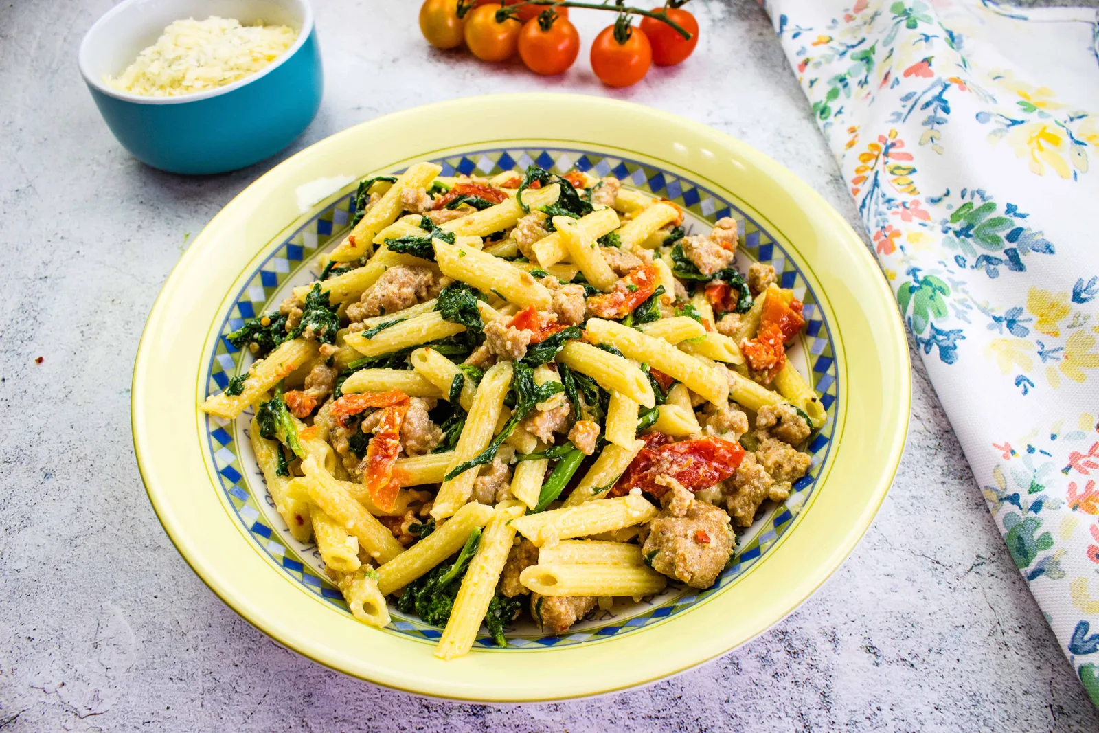 Sausage & Broccoli Rabe Pasta