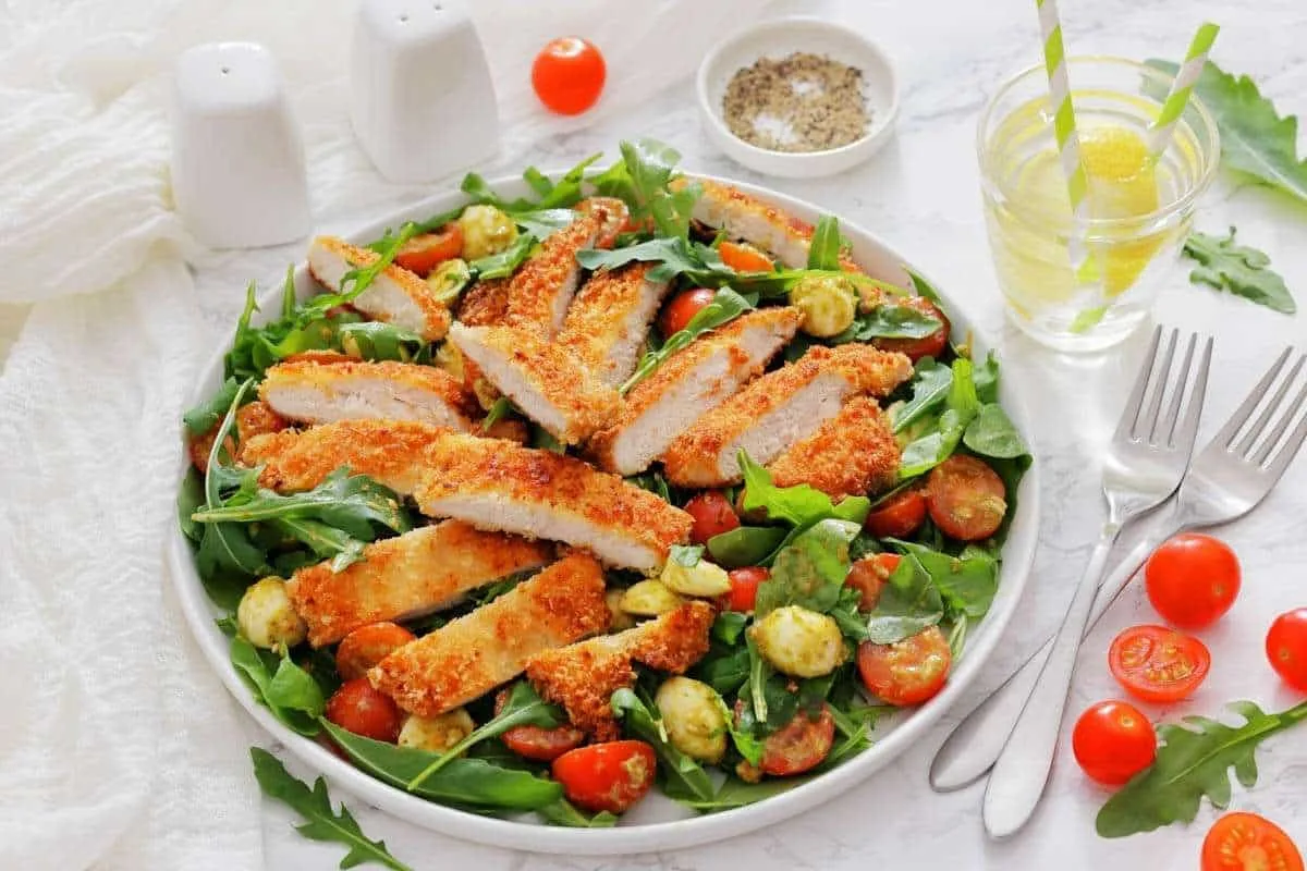 Chicken Parmesan Salad