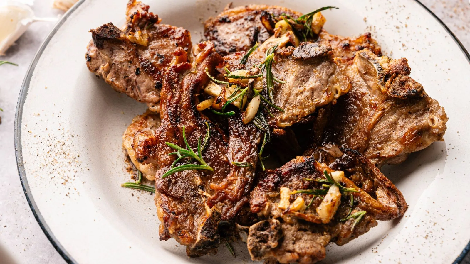 Air Fryer Lamb Loin Chops