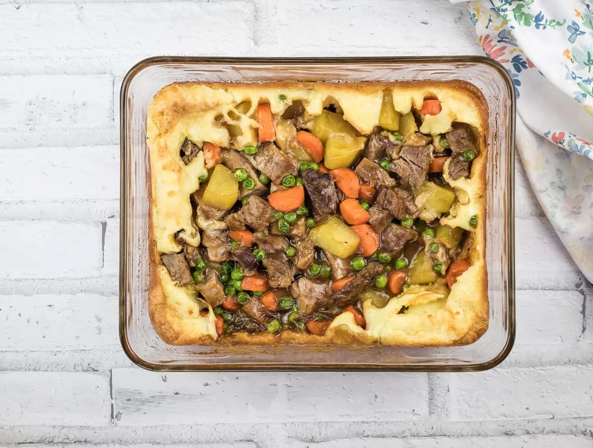 Leftover Roast Beef Yorkshire Pudding