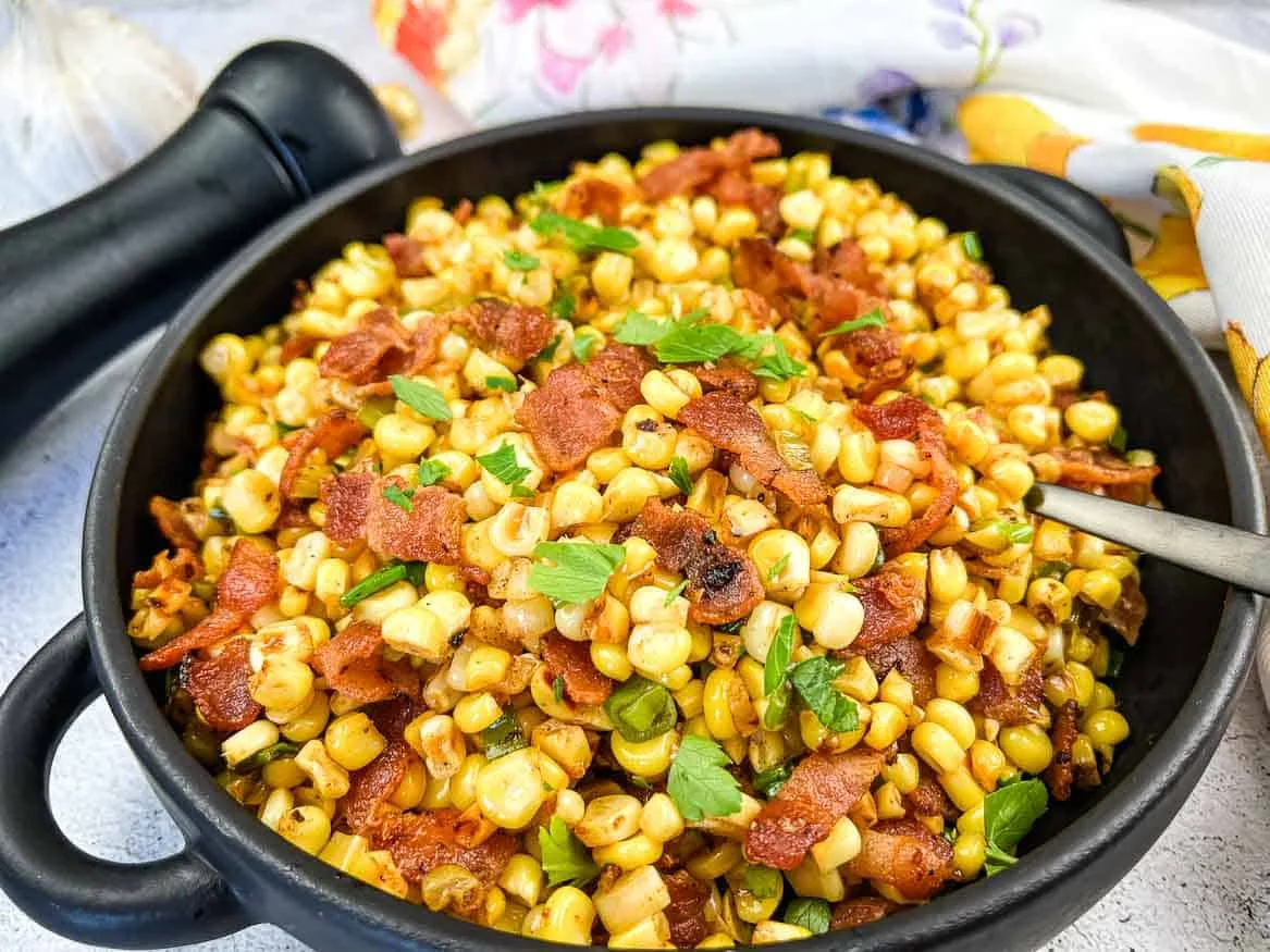 Bacon Fried Corn