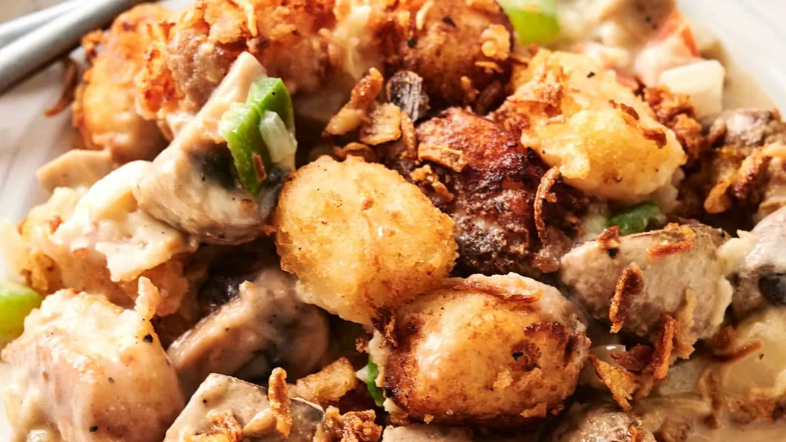 Vegan Tater Tot Casserole