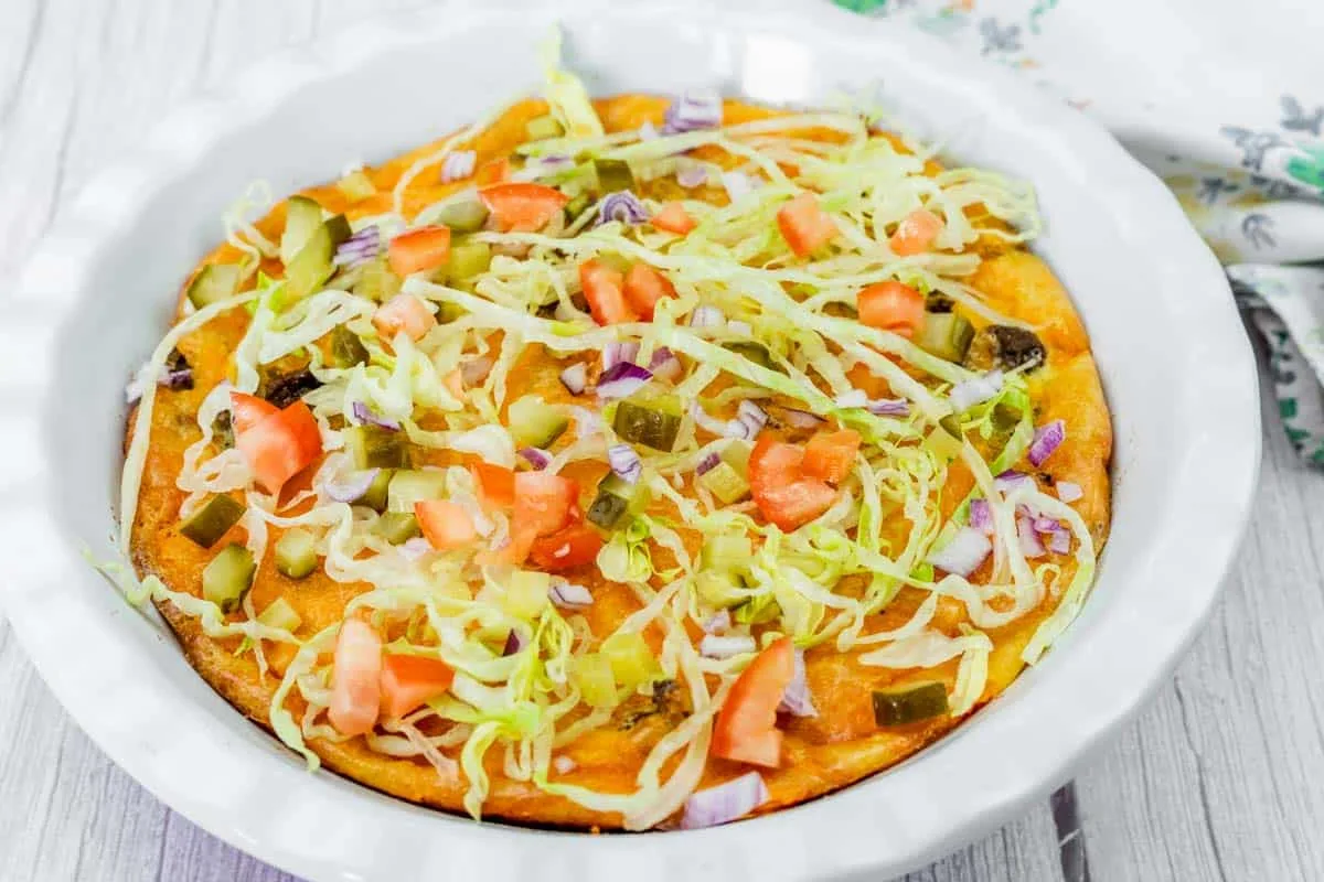 Cheeseburger Pie
