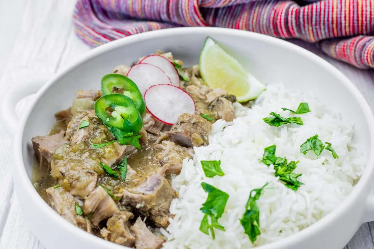 Slow-Cooker Pork Chile Verde